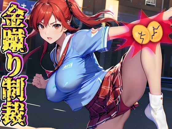 Cover of 露出狂を返り討ち、サッカー部女子の玉責め制裁!