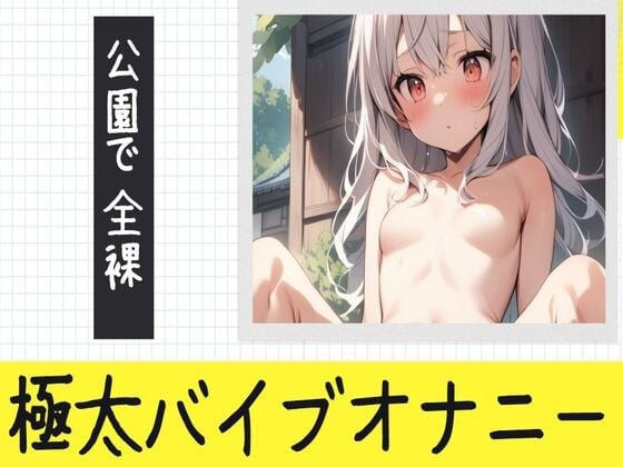 Cover of 【連続絶頂】公園で全裸になって極太バイブピストンオナニー
