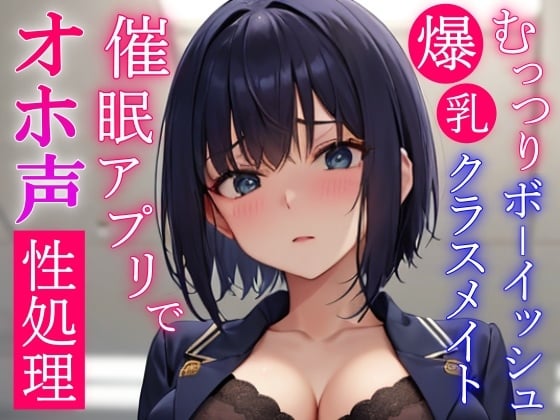 Cover of 催眠アプリで常識変換してむっつりボーイッシュ系爆乳クラスメイトをドスケベオホ声性処理委員にする～学校でおチンポ勃起したらいつでも僕が性処理してあげる～