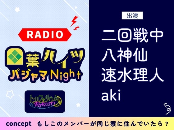 Cover of 【無料版】トリフォリウムRADIO6〜四葉ハイツ パジャマNight〜